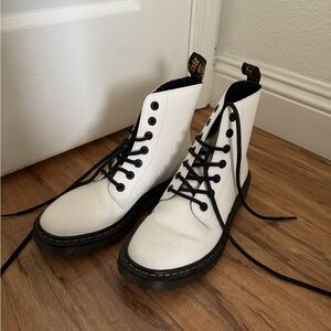 Dr. Martens Luana White Boots